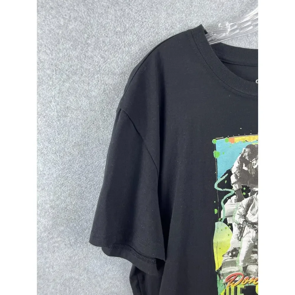 Ghostbusters Don't Cross the Streams Shirt Size XL Black Short Sleeve Tee‎ Retro